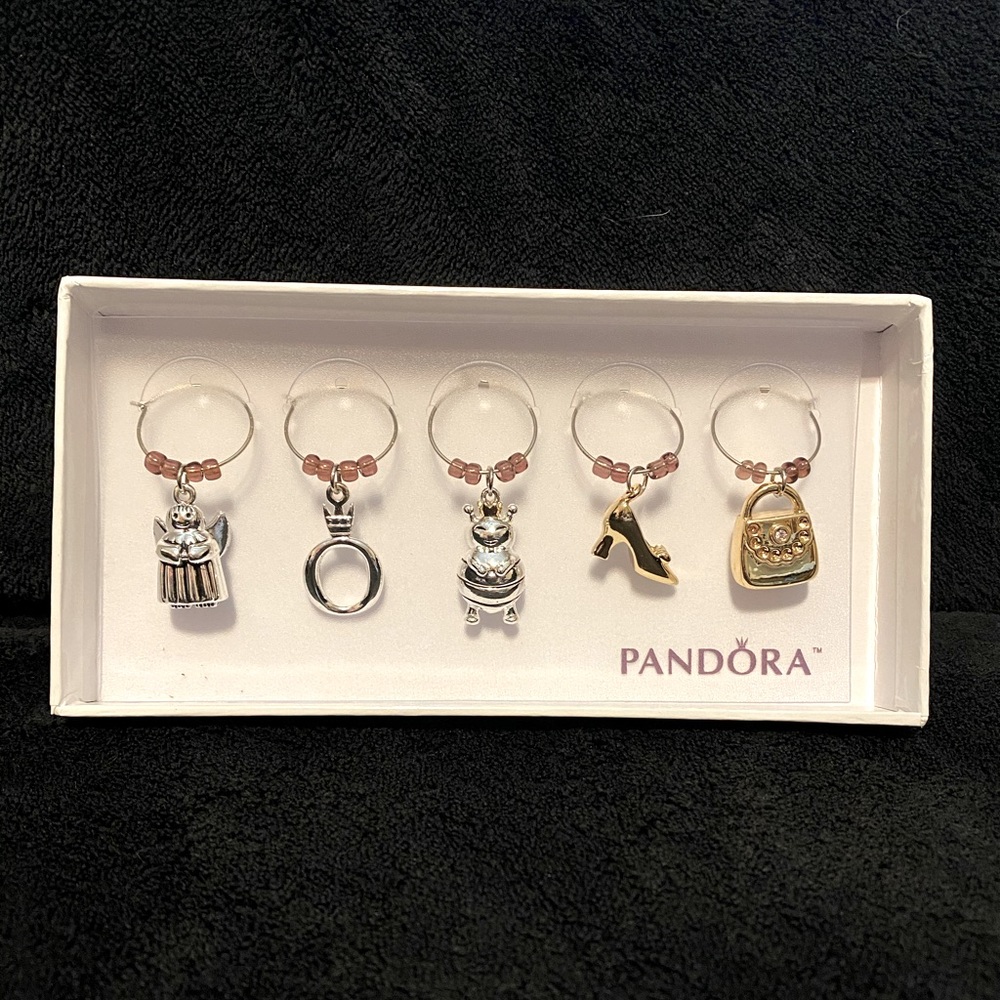 New Pandora wine charms